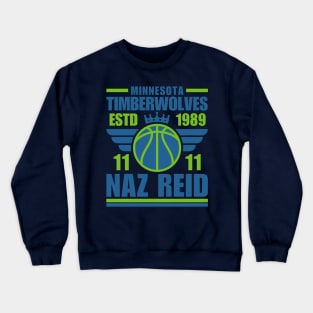 Minnesota Timberwolves Reid 11 Basketball Retro Crewneck Sweatshirt